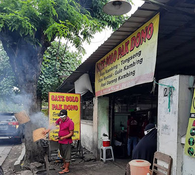 Sate Solo Pak Dono Surabaya